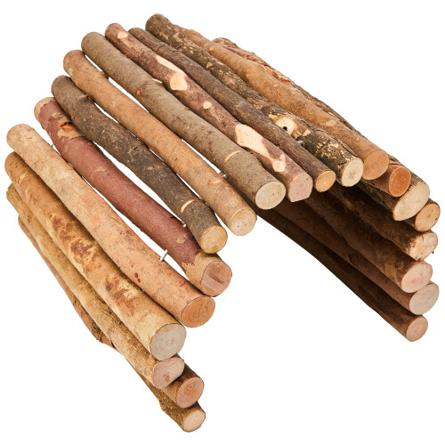 Kerbl Wooden Bridge, arge,Brown,L, 30 x 50 cm