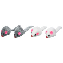 Ruff N Tumble Catnip Mice, 4 Pieces