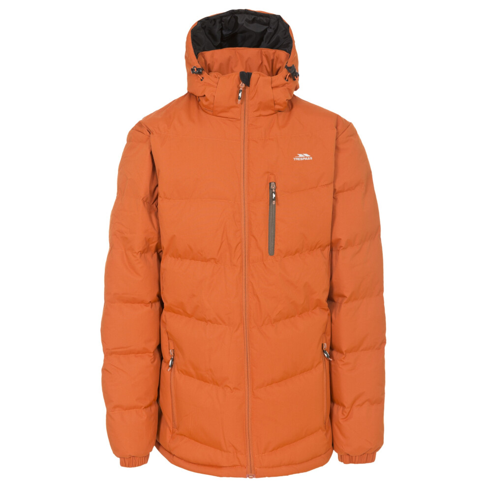 Trespass (L, Burnt Orange) Mens Blustery Padded Jacket
