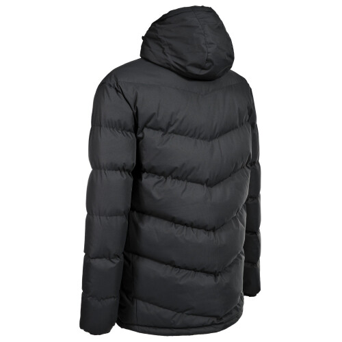 Trespass (S, Black) Trespass Mens Blustery Padded Jacket 1