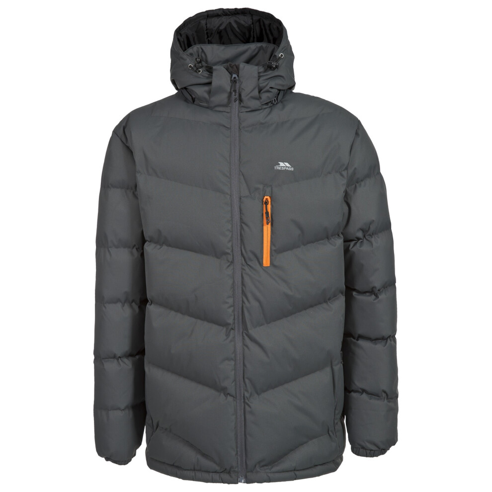 Trespass (L, Ash) Mens Blustery Padded Jacket