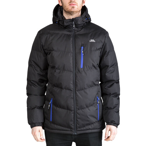 Trespass (S, Black) Trespass Mens Blustery Padded Jacket 2