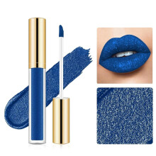 Metallic Liquid Lipstick Set with Diamond Glitter, Waterproof Multicolor Shimmer  Pigment Gloss