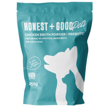 Honest + Good Pet Chicken Bone Broth & Pre-Biotic - 250 g | 50 Serving