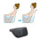 Bath Pillow with Suction Cups Ergonomic Neck Support Waterproof Headrest for Home Spa 3