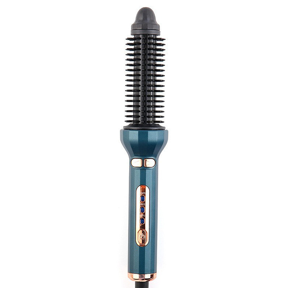 Green Automatic Hair Curling Iron With Antiscald Design, Ptc Fast Heating, Large Waves,