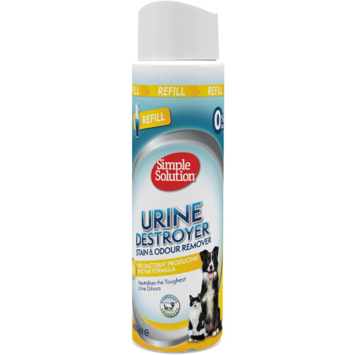 Simple Solution New Spray Technology Refill Urine Destroyer, Pet Stain and Odour