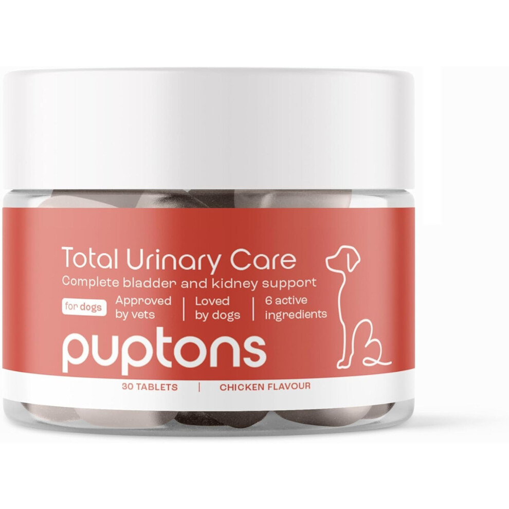 New Puptons Total Urinary Care | Dog Uti, Incontinence & Cystitis Relief T