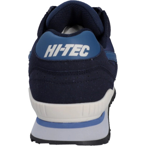 (7 UK, Navy/Black) Hi-Tec Mens Silver Shadow Suede Trainers 1