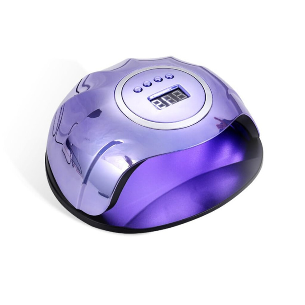 120W UV LED Nail Lamp with Smart Infrared Sensor, Fast Gel Curing, DualHand Capacity