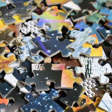 Planet Solarsystem 1000 Stück Runder Puzzlesonne & Erde Kinder & Erwachsene