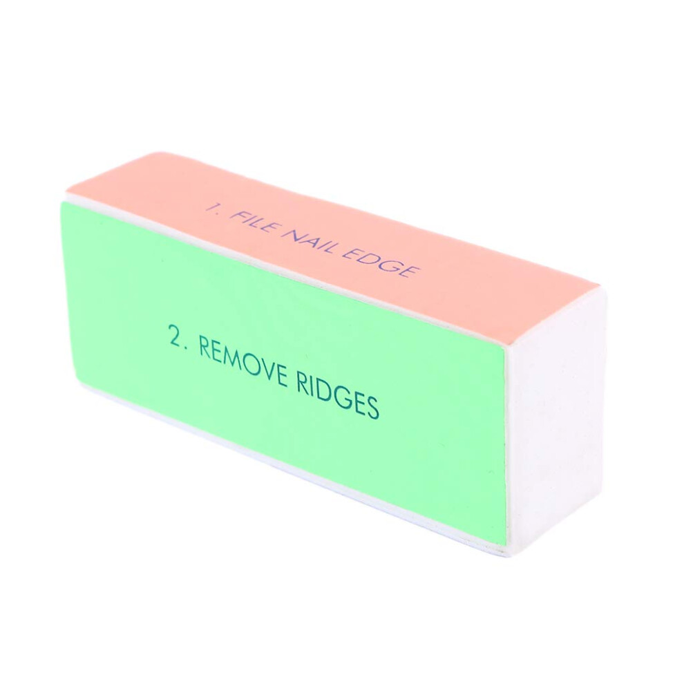 Nail Buffer Block 4 Way Nail File for SalonQuality Shine and Manicure Pedicure Care