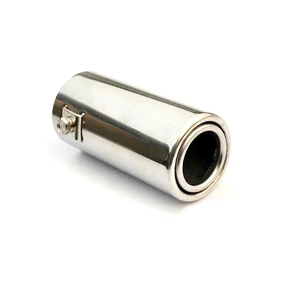 Universal Stainless Steel Car Exhaust Tip, Rust Resistant Rear Tailpipe Muffler Replacement 9092120439809