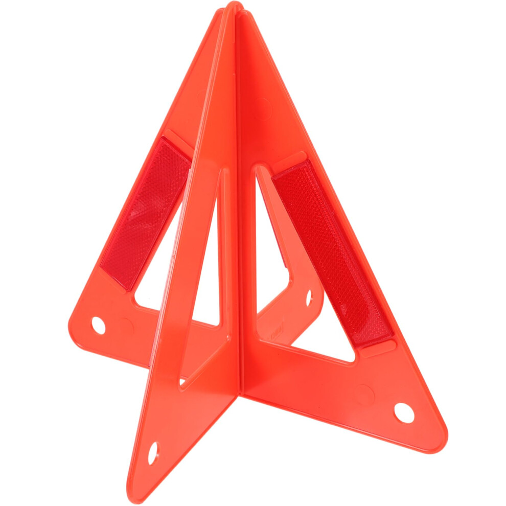 Emergency Warning Triangle Visibility Foldable Reflective Safety Sign For Car Rv Motorcycle 9113335759466