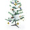 Christmas Tree Stand Base Small Plastic Replacement for Artificial Xmas Tree 0.8cm Hole Diameter 4