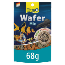 Tetra Fish Food Variety Wafers, Complete Fish Food for All Bottom-Feeding Fish a