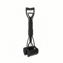 BARGAIN FACTORY Dog Pooper Scooper, 60cm Long Handle, Foldable Pet Waste Picker for Gravel, Dirt, Grass, No Bending Design