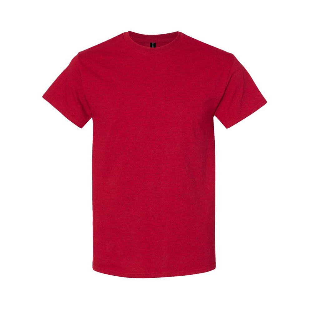 Gildan (3Xl, Antique Cherry ) Mens Heavy Cotton T-Shirt Red