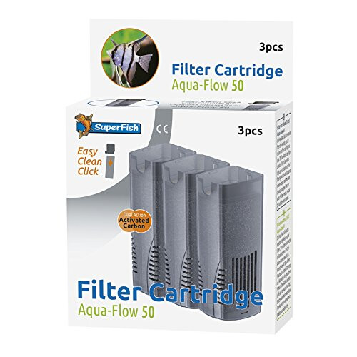 SuperFish Superfish Aqua Flow 100 Easy Click Cartridge (2Pk) - Packaging May Var 1