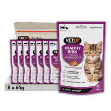 VETIQ Healthy Bites Nutri Booster Treats For Cats & Kittens From 8 Wee