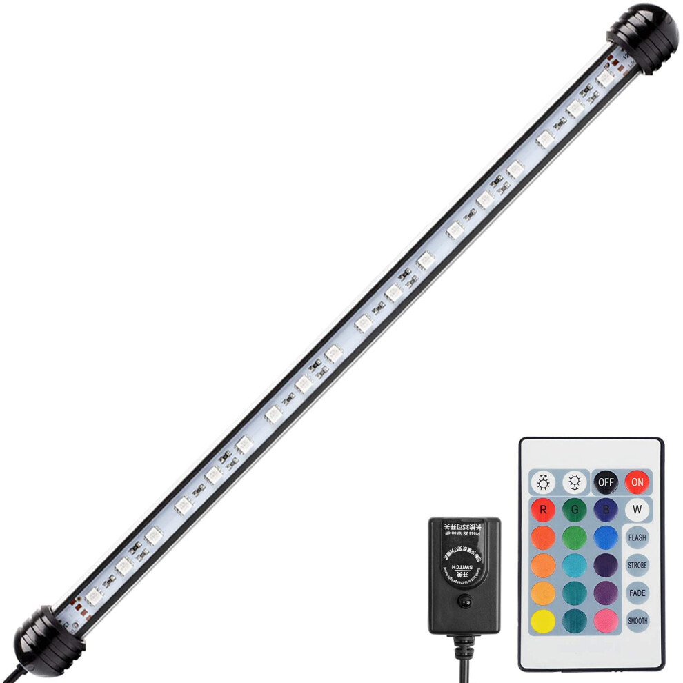 Nicrew Submersible Aquarium Underwater Rgb Multicolor Led Light