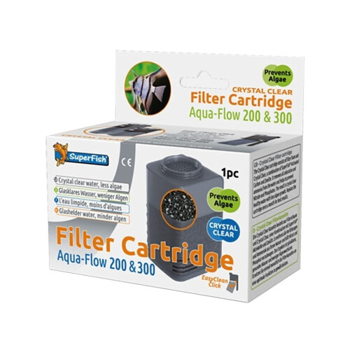 SuperFish Superfish Aqua Flow 200/300 Crystal Clear Cartridge