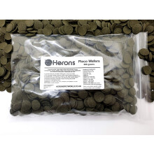 HERONS Pleco Wafers [300g] - Spirulina Algae Wafers - Fish Food For All Bottom F