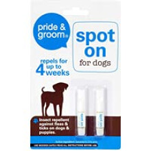 Dog Flea Tick Flee Repellent Treatment Up to 4 Weeks Spot on for Dogs & Puppies 1.6ml