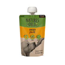 Natures Deli Chicken Paste Dog Treat for Feeding Mat, Dry Dog Food Topper, Hypoallergenic Wet Reward Treat for Dogs Snack and Training Treat, 100 g