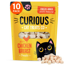 Freeze Dried Chicken Cat Treats 100% Natural Grain Free Fresh Chicken