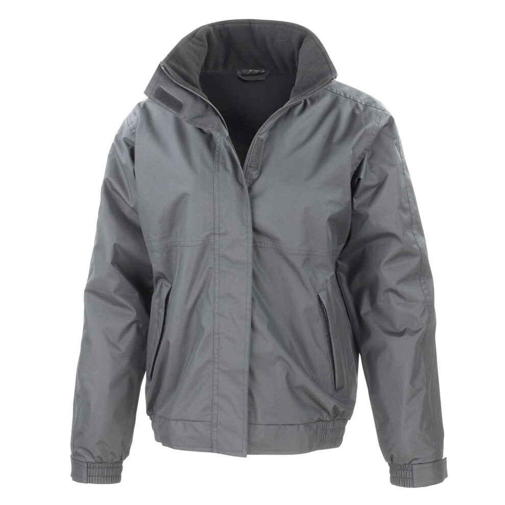 Result (L, Grey) Core Mens Channel Jacket