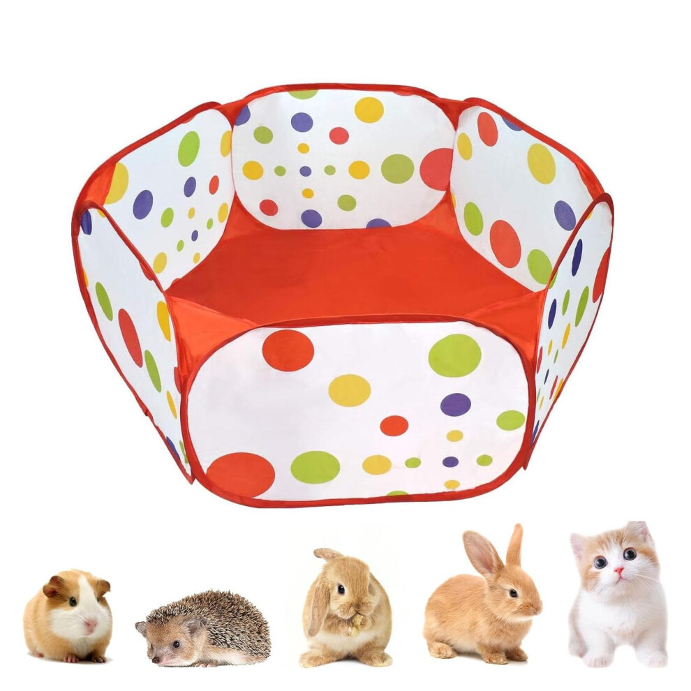 Qxcftw Hamster Playpen, Pop Up Play Pen, Small Animal Playpen, Guinea Pig Run, Hamster Play Pen, Hamster Run, Hamster Playpen For Guinea Pig Rabbit