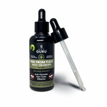 The Pet Guru - FREE FROM FLEAS Spot-on Drops for Cats - Non-toxic Natu