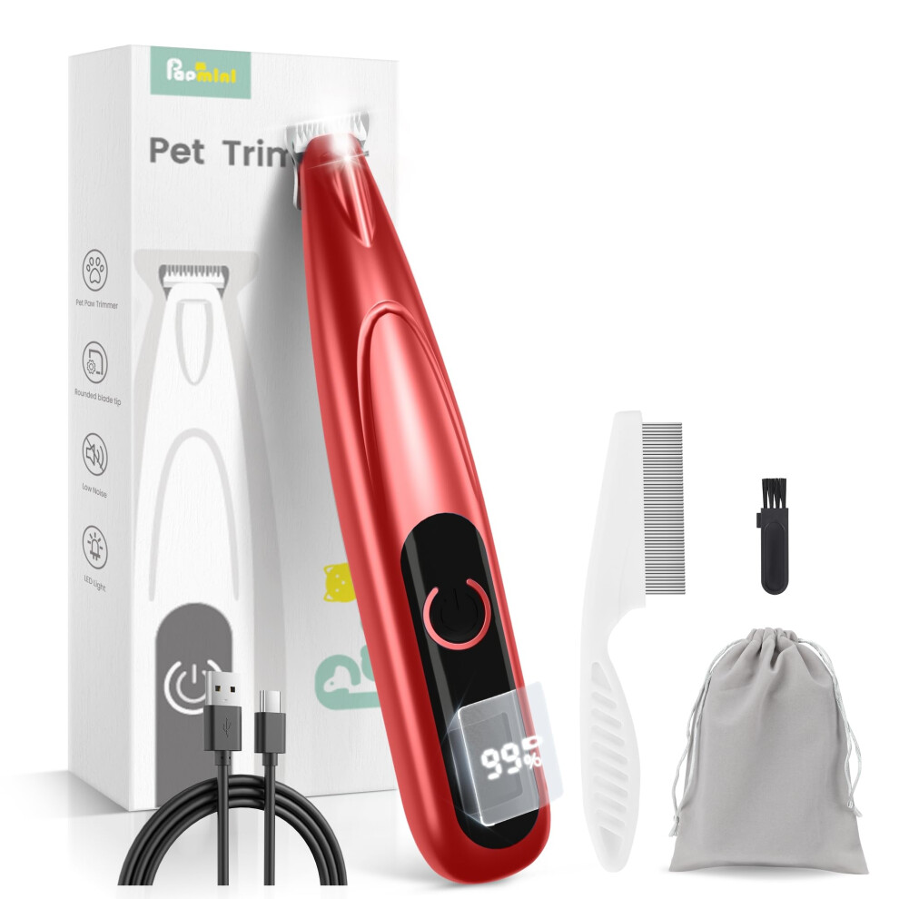 Dog Grooming Kit (Red)
