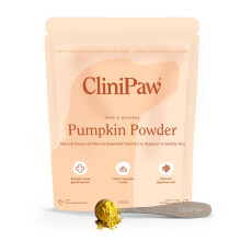 CliniPaw Pumpkin Powder for Dogs - 100% Pure Pumpkin - 250g - Supports