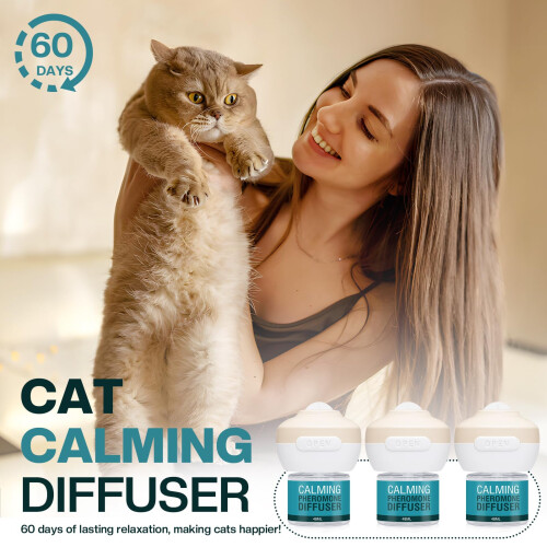Cat Calming Diffuser 6 in 1 Multicat Calming Pheromones Diffusers Reli 1