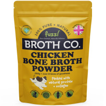 Fuzzl Broth Co. Chicken Bone Broth for Dogs 100g – Rich in Collagen, G