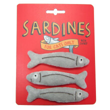 Happy Meow Sardine Catnip Toy