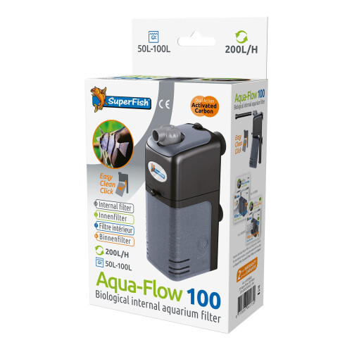 SuperFish Superfish Aqua Flow 100 Internal Filter 200L/H,black