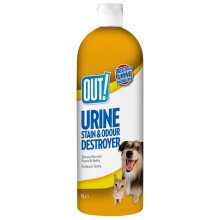 OUT! Urine Stain & Odour Destroyer for Pets | Enzymatic Pro-Bacteria C