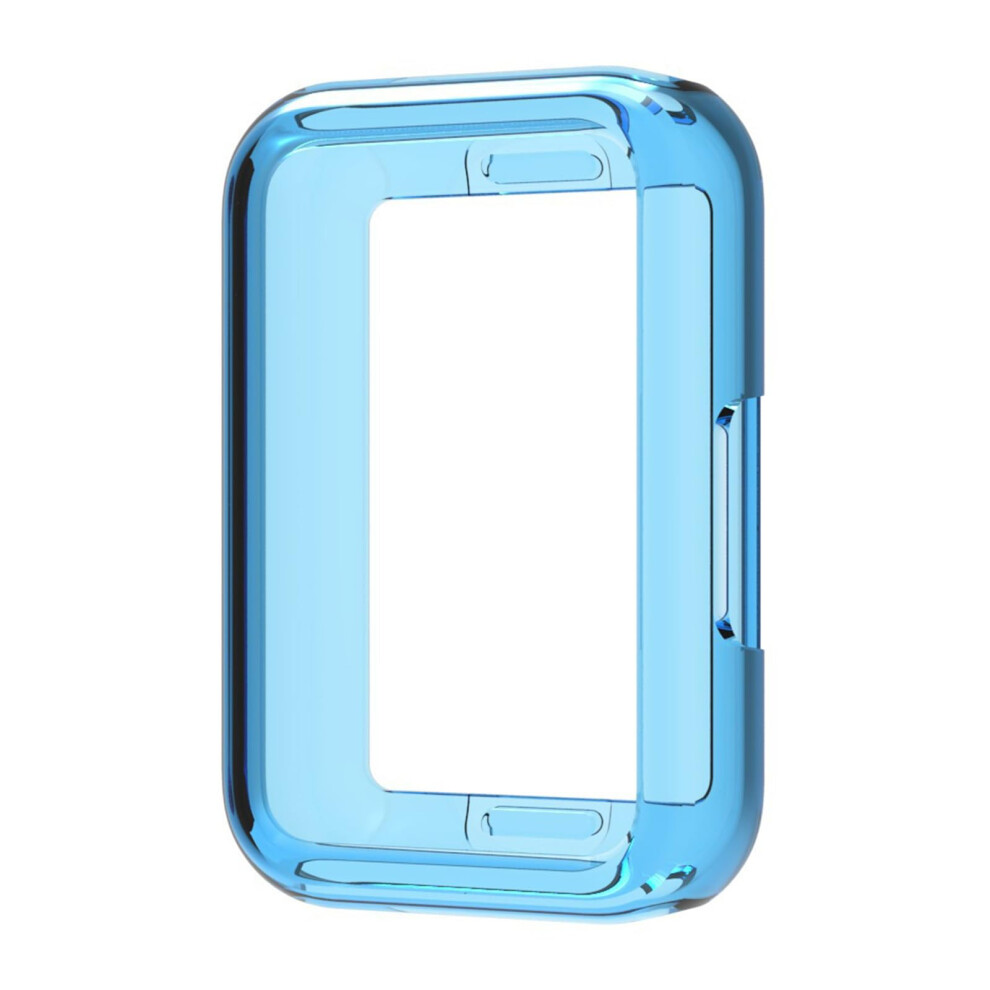 Case Soft Bumper Protective Cover With Scratch Protection Lightweight For Fitbit Inspire 3 Blue 9455672942775
