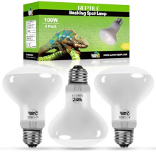LUCKY HERP Reptile Heat Lamp 2 Pack 150W, UVA Heat Lamp Bulb for Repti