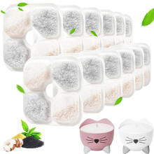 12pcs Cat Water Fountain Filter Compatible Catit PIXI Drinking Fountain