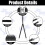 Adiwo Two Point Control Dog Leash, Professional Anti-Pull Dog Lead wit 3