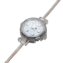 LED Pixel Light 50mm Addressable RGB DC24V Waterproof Outdoor Lamp with FullColor Effects