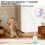 Migipaws Interactive Automatic Cat Teaser Wand Toy with Strong Suction 2