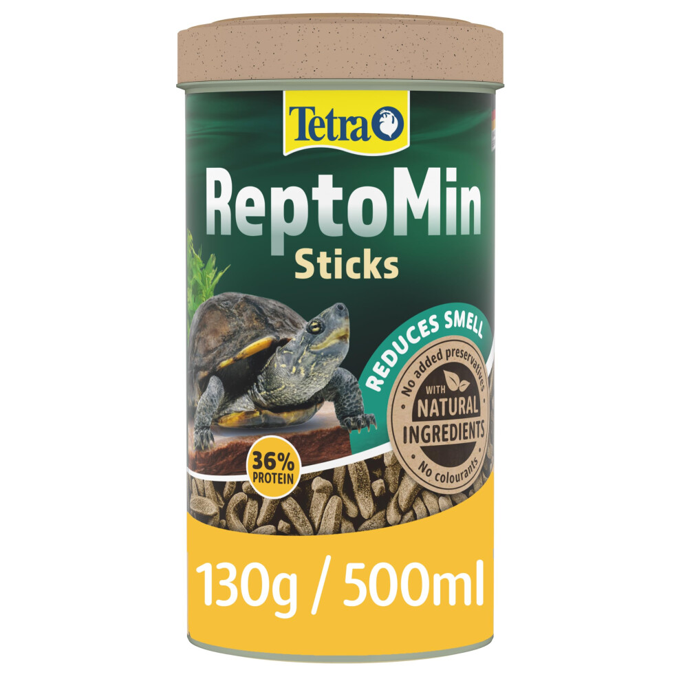 Tetra Reptomin, Complete Food For Water Turtles, 500 Ml