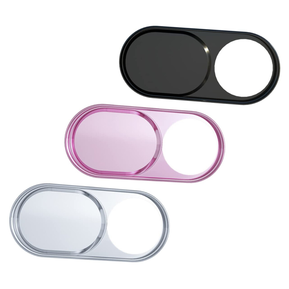 3Pcs Metal Webcam Cover Slider For Laptop Phone Tablet With Privacy Protection And Easy Slide Design 9092120440805