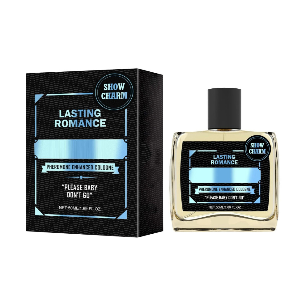 Men's Perfume with Pheromone Infused Formula, Long Lasting Neutral Fragrance 50ml RollOn