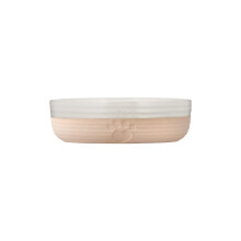 Mason Cash Hearts Paw Small Pet Bowl, 13cm Diameter, 250ml Capacity Ideal for Ca